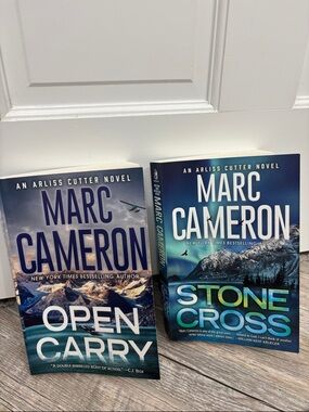 Set of 2 Marc Cameron paperbacks -Stone Cross, open Carry